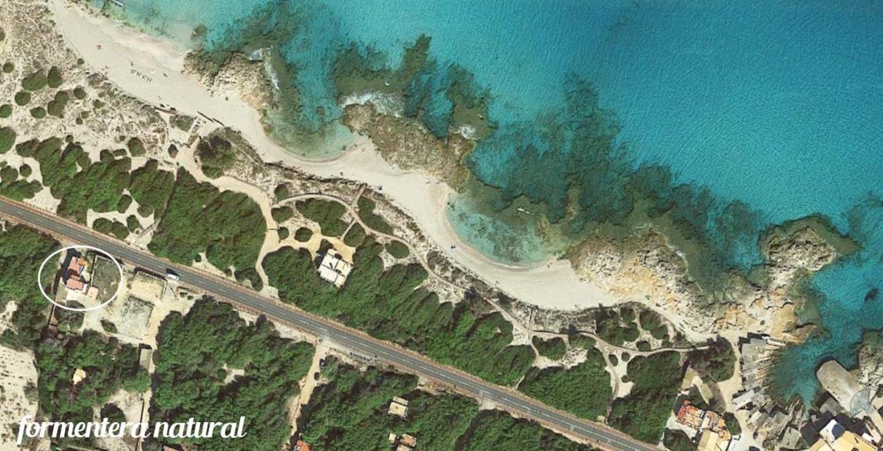 Apto Mar De Es Calo, A Metros De La Playa - Formentera Natural Dış mekan fotoğraf