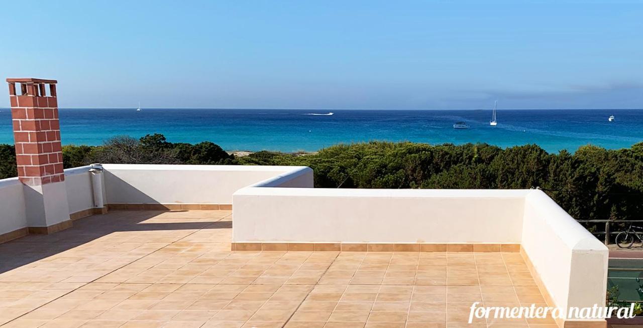 Apto Mar De Es Calo, A Metros De La Playa - Formentera Natural Dış mekan fotoğraf