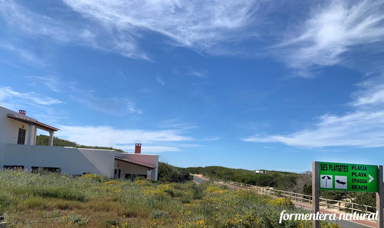 Apto Mar De Es Calo, A Metros De La Playa - Formentera Natural Dış mekan fotoğraf